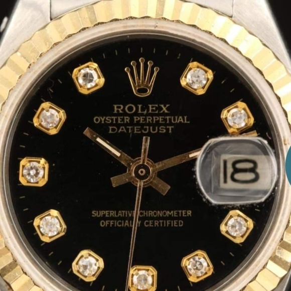 1977 Rolex Oyster Perpetual Diamond Dial Wristwatch main image 8